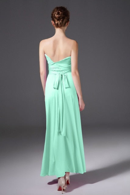 High Quality 2019 Long Summer Convertible Bohemian Dresses Casual Bandage Evening Prom Club Party Infinity Multiway Maxi Dresses
