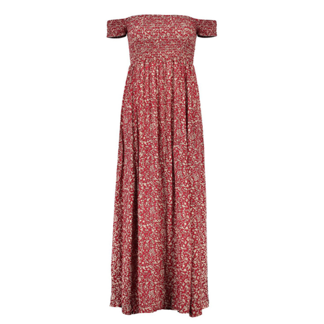 Print Strapless Off Dress Fit and The dresses 2020 short sleeve Shoulder Waist female Sexy High Fashion Flare Summer Women Casua