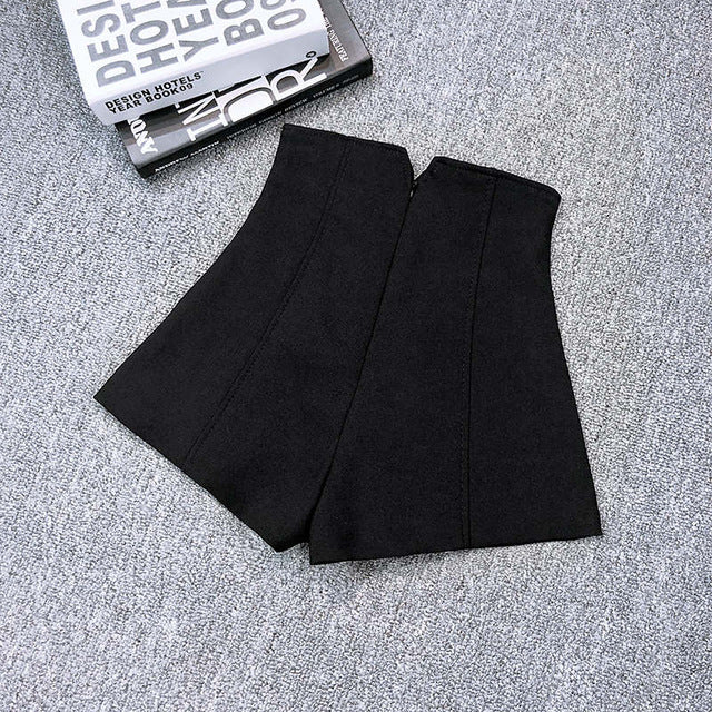White Black Stretch Suit Shorts Women New Mini Short Femme High Waist Shorts Women Hotpants Elegant Wide Leg Summer Shorts C5378